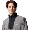 Columbia mens Sequoia Grove Full Zip Fleece(City Grey Heather/Black)