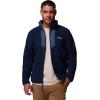 Columbia mens Sequoia Grove Full Zip Fleece(Collegiate Navy/Dark Mtn)