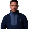 Columbia mens Sequoia Grove Full Zip Fleece(Collegiate Navy/Dark Mtn)