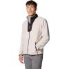 Columbia mens Sequoia Grove Full Zip Fleece(Dark Stone/Black/Spicy Pulls)