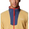 Columbia mens Sequoia Grove Full Zip Fleece(Light Camel/Dark Mountain/Collegiate Navy/Spicy)