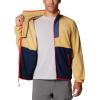 Columbia mens Sequoia Grove Full Zip Fleece(Light Camel/Dark Mountain/Collegiate Navy/Spicy)