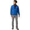Columbia mens Sequoia Grove Full Zip Fleece(Mountain Blue/Collegiate Navy/Spicy)