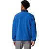 Columbia mens Sequoia Grove Full Zip Fleece(Mountain Blue/Collegiate Navy/Spicy)