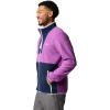 Columbia mens Sequoia Grove Full Zip Fleece(Razzle/Coll Navy)