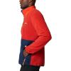 Columbia mens Sequoia Grove Full Zip Fleece(Sail Red/Spicy/Collegiate Navy/Sunstone)
