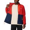 Columbia mens Sequoia Grove Full Zip Fleece(Sail Red/Spicy/Collegiate Navy/Sunstone)