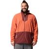 Columbia mens Sequoia Grove Full Zip Fleece(Tuscan/Spice)