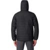 Columbia mens Silver Falls II Hooded Jacket(Black)