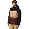 Columbia mens Slope Style Jacket(Black/Canoe/Tobacco)