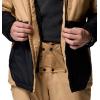 Columbia mens Snowy Summit Jacket(Canoe/Black)