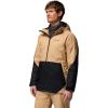 Columbia mens Snowy Summit Jacket(Canoe/Black)