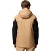 Columbia mens Snowy Summit Jacket(Canoe/Black)