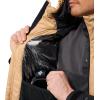 Columbia mens Snowy Summit Jacket(Canoe/Black)