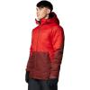 Columbia mens Snowy Summit Jacket(Sail Red/Spice)