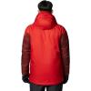 Columbia mens Snowy Summit Jacket(Sail Red/Spice)