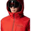 Columbia mens Snowy Summit Jacket(Sail Red/Spice)