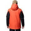 Columbia mens Snowy Summit Jacket(Zing/Black)