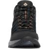 Columbia mens Strata Trail Mid Waterproof(Black/Owl)