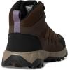Columbia mens Strata Trail Mid Waterproof(Cordovan/Granite Purple)