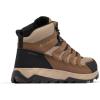 Columbia mens Strata Trail Mid Waterproof(Dark Brown/Khaki Ii)