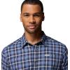 Columbia mens Vapor Ridge IV Long Sleeve(Collegiate Navy Switch Back Tartan)