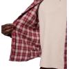 Columbia mens Vapor Ridge IV Long Sleeve(Rich Wine Switch Black Tartan)
