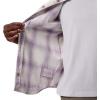 Columbia mens Vapor Ridge IV Long Sleeve(Shale Purple Riverbank Ombre)