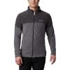 Columbia Men’s Basin Trail Iii Full Zip(City Grey/Shark)