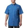 Columbia Men’s Bonehead Short Sleeve Shirt(Dark Pool)