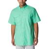 Columbia Men’s Bonehead Short Sleeve Shirt(Light Jade)
