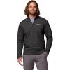 Columbia Men’s Great Hart Mountain III Half Zip(Black Heather)