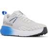 Silver Grey  Vivid Blue