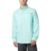 Columbia Mens PFG Tamiami Ii Long Sleeve Shirt(Gulf Stream)