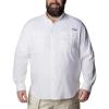 Columbia Mens PFG Tamiami Ii Long Sleeve Shirt(White)