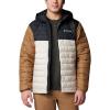 Columbia Men’s Powder Lite II Hooded Jacket(Dark Stone/Black/Delta)