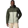 Columbia Men’s Powder Lite II Hooded Jacket(Safari/Greenscape)