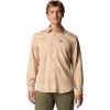Columbia Mens Silver Ridge Utility Lite Plaid Long Sleeve(Canoe Large Blur Check)