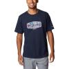 Collegiate Navy Hthr/Wanderland Graphic