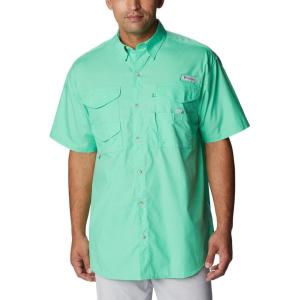 Columbia Men’s Bonehead Short Sleeve Shirt(Light Jade)