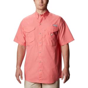 Columbia Men’s Bonehead Short Sleeve Shirt(Salmon)