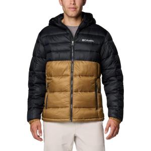 Columbia Mens Buck Butte II Insulated Hooded Jacket(Delta/Black)