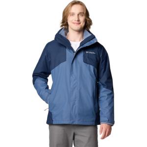 Columbia Mens Bugaboo Iii Fleece Interchange Jacket(Dark Mountain/Collegiate Navy)