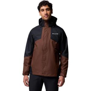 Columbia Mens Bugaboo Iii Fleece Interchange Jacket(Tobacco/Black)
