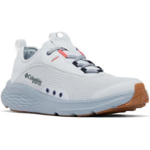 Columbia Men’s Castback PFG Water Shoe(Cirrus Grey/Sunset Red)