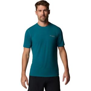 Columbia Mens Endless Trail Running Tech Tee(River Blue)