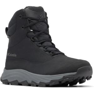 Columbia Men’s Expeditionist Protect Omni-heat Insulated Snow Boots(Black/Graphite)