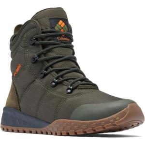 Columbia Men’s Fairbanks Omni-Heat Snow Boots(Deep Olive/Desert Sun)