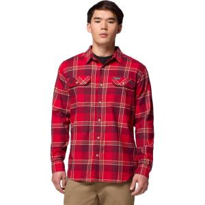 Columbia Mens Flare Gun Stretch Flannel(Mtn Red Trails Edge Plaid)