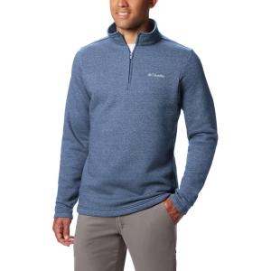 Columbia Men’s Great Hart Mountain III Half Zip(Bluestone Heather)